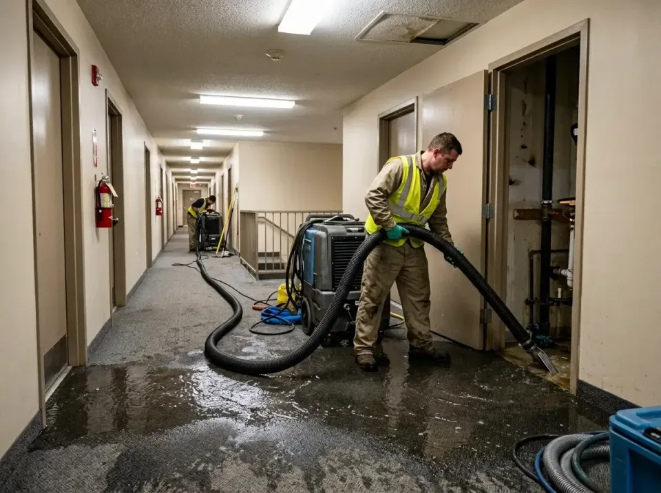 multi-unit-apartment-hallway-f-005 — frequently asked questions, Emergency Burst Pipe Water Extraction & Removal in Vincent,…